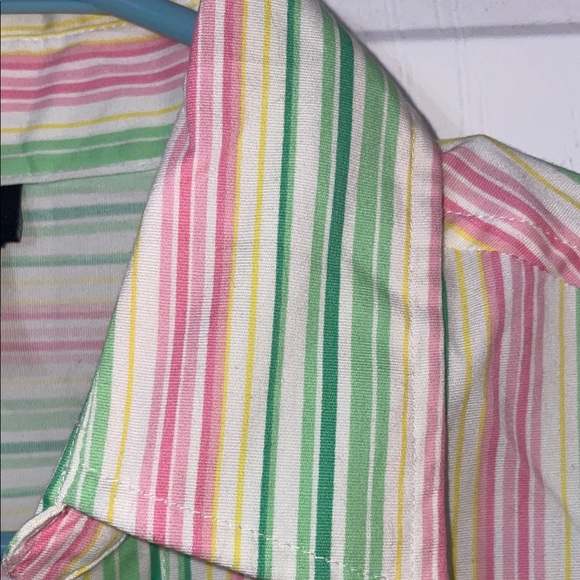 Rue21 Striped Button Down Shirt Y2K - Picture 7 of 16